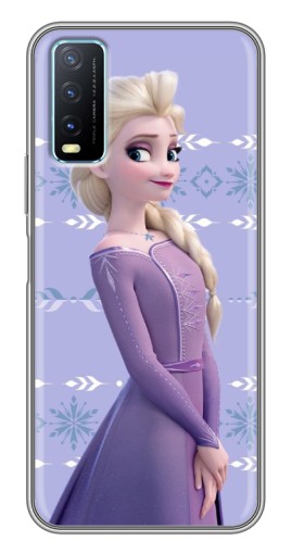 Чехол с печатью "Ельза" для ViVO Y20