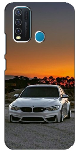 Чехол с принтом "BMW белая" для ViVO Y30