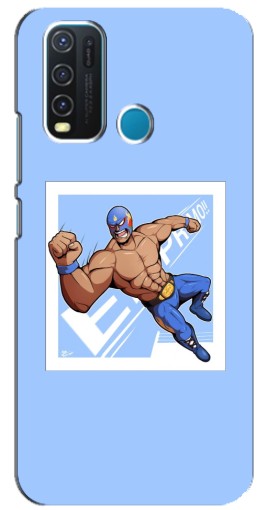 Чехол с печатью "Боец El Primo" для ViVO Y30