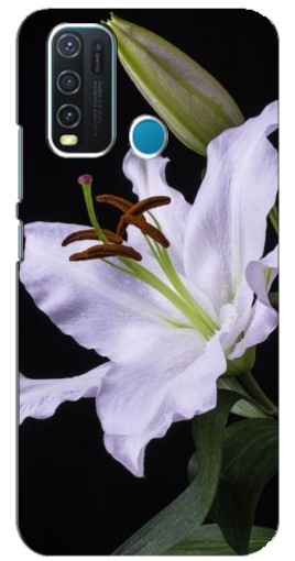Чехол с картинкой "Большая лилия" для ViVO Y30