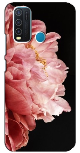 Силиконовый чехол с изображением "Большой пион " для ViVO Y30