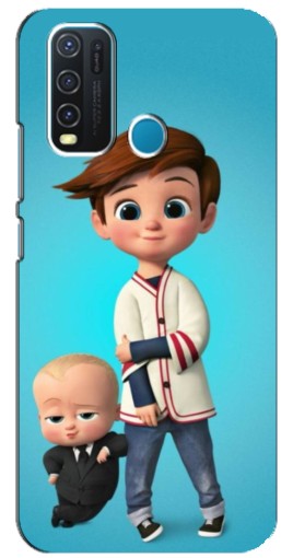 Чехол с картинкой "Boss and Boy" для ViVO Y30