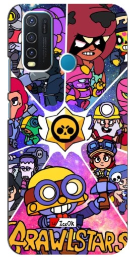 Силиконовый чехол с изображением "Brawl заставка" для ViVO Y30