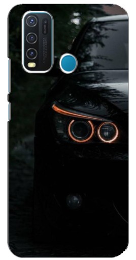 Чехол с принтом "Черный БМВ" для ViVO Y30