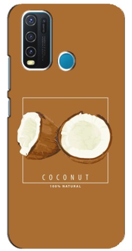Силиконовый чехол с изображением "Coconut" для ViVO Y30