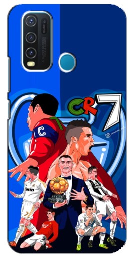 Чехол с картинкой "CR7" для ViVO Y30