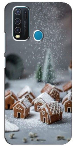Чехол с картинкой "Домики из пряников" для ViVO Y30