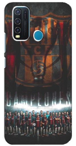 Чехол с картинкой "FCB Campeones" для ViVO Y30