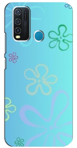 Силиконовый чехол с изображением "Фон" для ViVO Y30