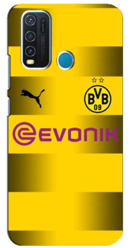 Силиконовый чехол с изображением "Форма Боруссии Дортмунд" для ViVO Y30