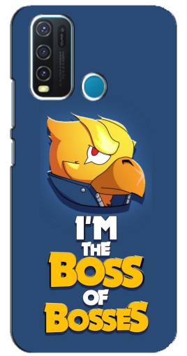 Чехол с принтом "Gold Boss" для ViVO Y30