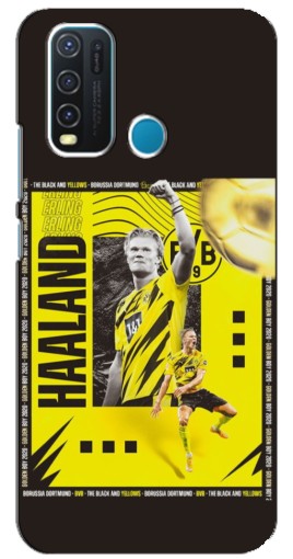 Чехол с принтом "Golden Haaland" для ViVO Y30