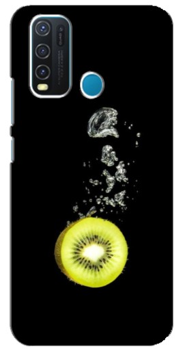 Чехол с картинкой "Киви на черном" для ViVO Y30