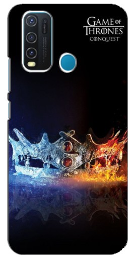 Чехол с картинкой "Корона" для ViVO Y30