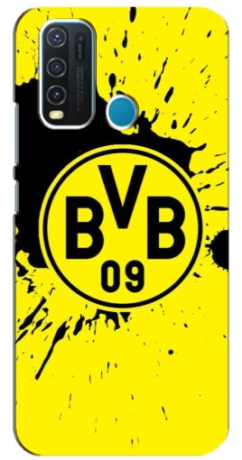 Чехол с печатью "Красочный лого BVB" для ViVO Y30