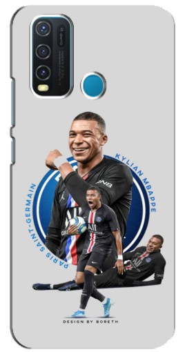 Силиконовый чехол с изображением "Kylian Mbappe" для ViVO Y30