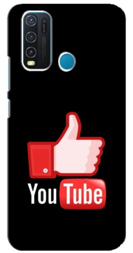 Чехол с картинкой "Лайк YouTube" для ViVO Y30