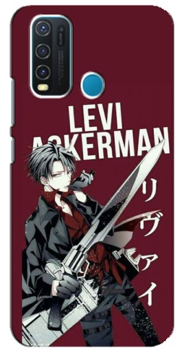 Силиконовый чехол с изображением "levi Ackerman" для ViVO Y30