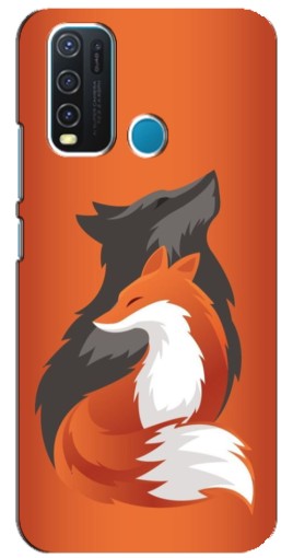 Чехол с принтом "Лиса ART" для ViVO Y30