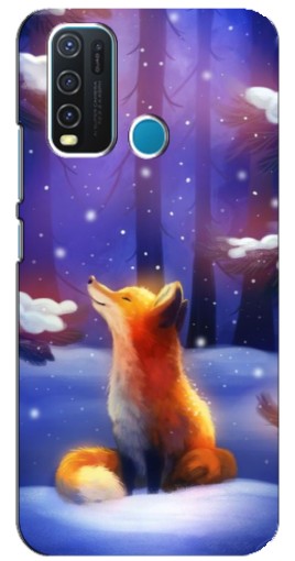 Чехол с принтом "Лисичка в лесу" для ViVO Y30