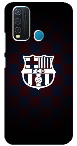 Силиконовый чехол с изображением "Лого FCB" для ViVO Y30