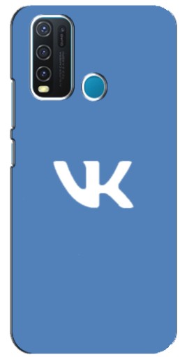 Чехол с картинкой "Лого ВК" для ViVO Y30