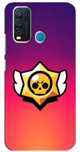 Чехол с картинкой "Логотип Brawl Stars" для ViVO Y30