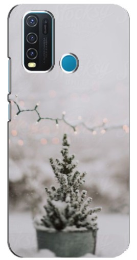 Силиконовый чехол с изображением "Маленькая елка" для ViVO Y30
