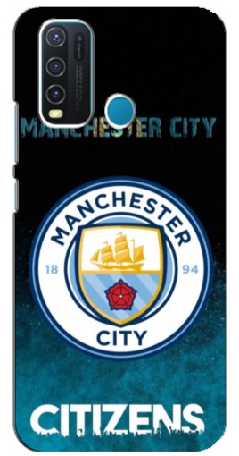 Силиконовый чехол с изображением "Man City Zens" для ViVO Y30