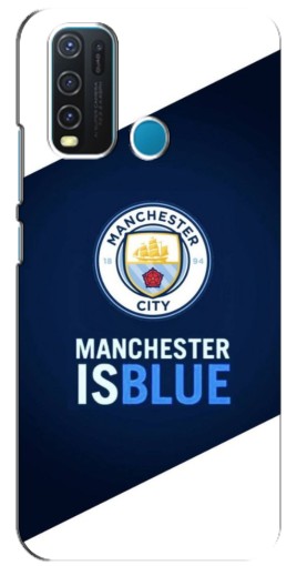 Чехол с принтом "Manchester is Blue" для ViVO Y30