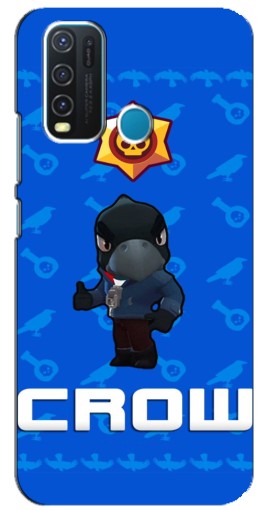 Чехол с принтом "Медаль Crow" для ViVO Y30