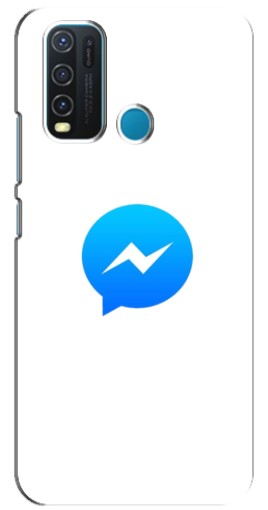 Чехол с печатью "messenger logo" для ViVO Y30