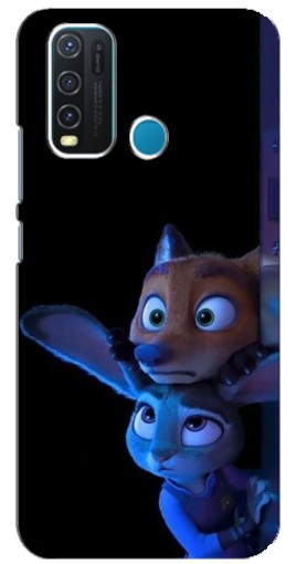 Чехол с принтом "Ник и Джуди" для ViVO Y30