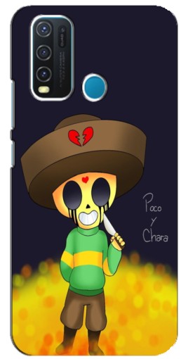 Чехол с принтом "Poco y Chara" для ViVO Y30