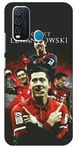 Силиконовый чехол с изображением "Польский футболист" для ViVO Y30