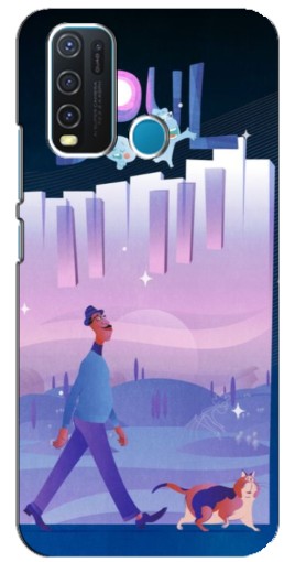 Чехол с картинкой "Постер к мультику" для ViVO Y30