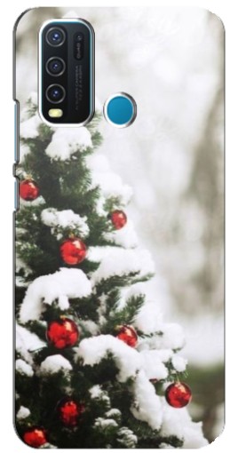 Чехол с картинкой "Рождественская елка" для ViVO Y30