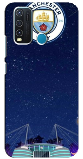 Силиконовый чехол с изображением "Стадион Ман Сити" для ViVO Y30