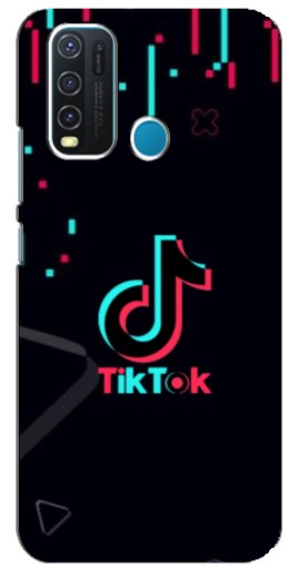Чехол с принтом "Стиль TikTok" для ViVO Y30