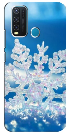 Чехол с картинкой "Яркая снежинка" для ViVO Y30