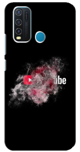 Чехол с печатью "Яркий Ютуб" для ViVO Y30