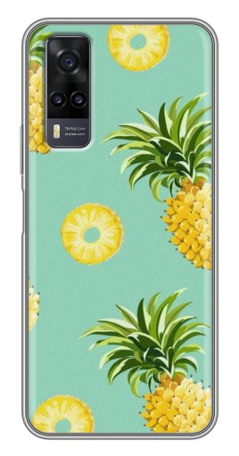 Чехол с печатью "Ананасик" для ViVO Y31