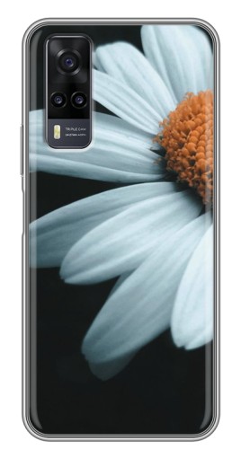 Чехол с печатью "Белая ромашка" для ViVO Y31