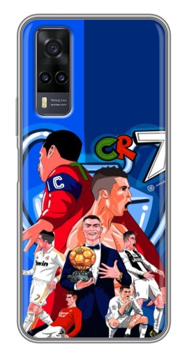 Чехол с принтом "CR7" для ViVO Y31