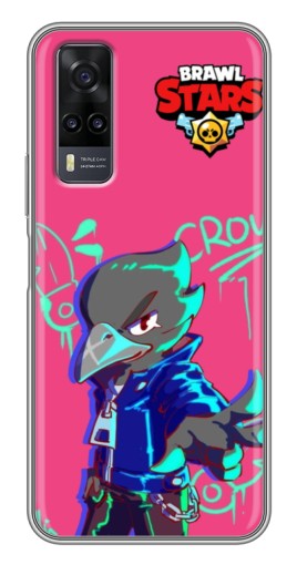 Чехол с картинкой "Crow Asassin" для ViVO Y31