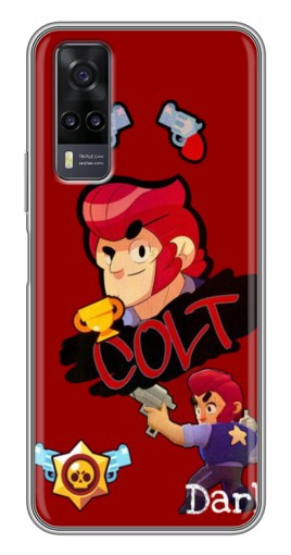 Силиконовый чехол с изображением "Dark Colt" для ViVO Y31