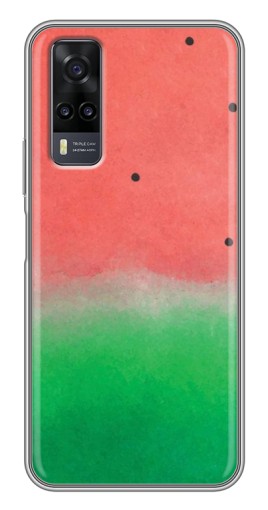 Силиконовый чехол с изображением "Дизайн арбуза" для ViVO Y31