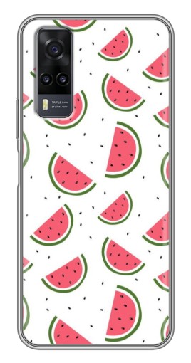 Чехол с печатью "Дольки арбуза" для ViVO Y31
