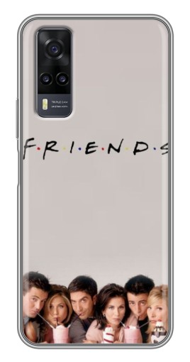 Чехол с печатью "Друзья первый сезон" для ViVO Y31