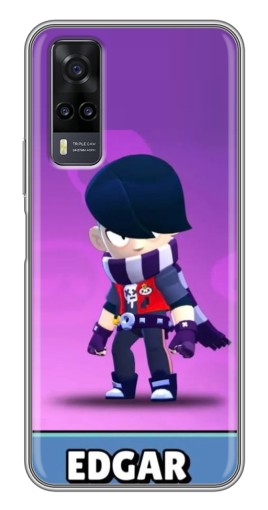 Силиконовый чехол с изображением "EDGAR" для ViVO Y31